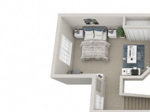 B1 Combined 3D Floor Plan B1 Combined 3D Floor Plan at the Haven of Ann Arbor, MI, 48105